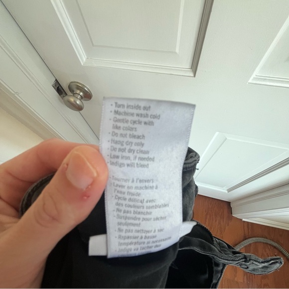 PAIGE Women's Vertugo Ankle Black Fog Skinny Jeans. SZ 24. Minimalist Core - Picture 10 of 12